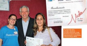 Appai recebe diploma de apoio à campanha de doação de sangue