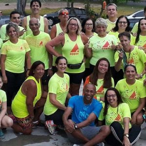 Appai na torcida pelos associados na Corrida São Silvestre