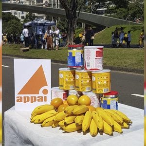 Appai doa mil latas de leite na campanha Natal sem Fome