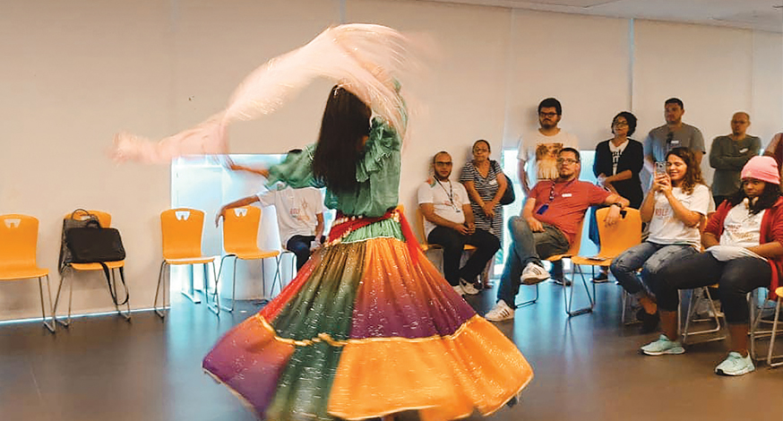 dança no museu