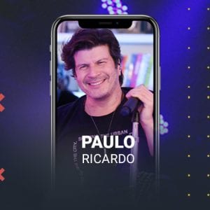 Paulo Ricardo é a atração da próxima Live Solidária e seu compartilhamento pode virar doação!