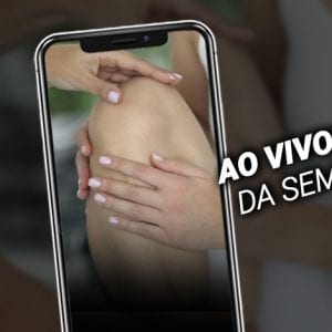 Dicas para evitar lesão no joelho é destaque da semana de lives!