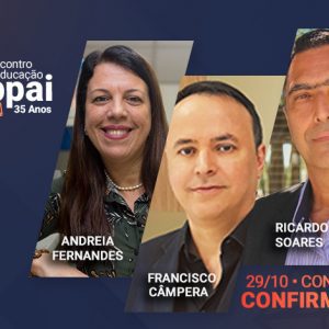 Mais 3 convidados confirmados no 6º Encontro de Educação Appai