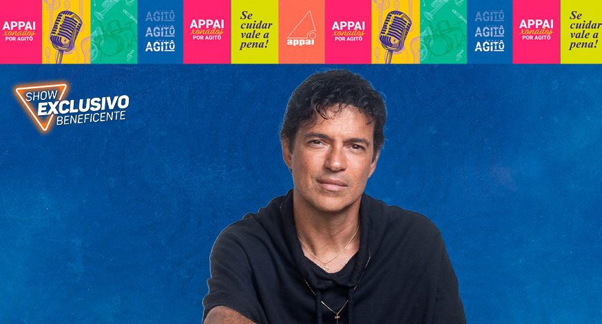 Música e solidariedade com Jorge Vercillo em mais um Show Exclusivo Beneficente