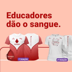 Campanha “Educadores dão o sangue” é prorrogada até o final de dezembro Campanha “Educadores dão o sangue” é prorrogada até o final de dezembro